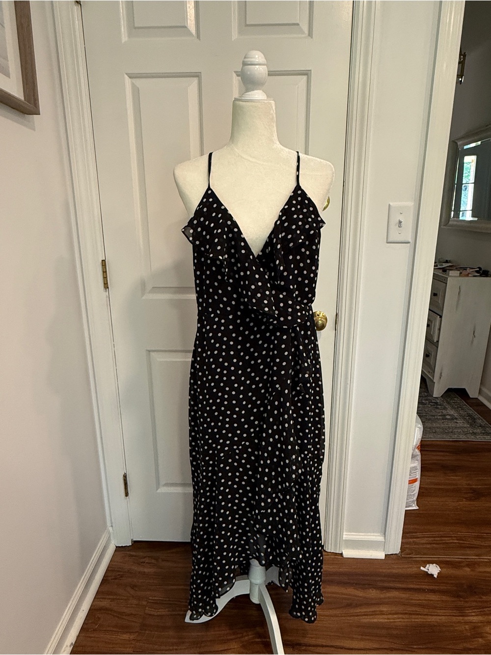 Express faux wrap dress